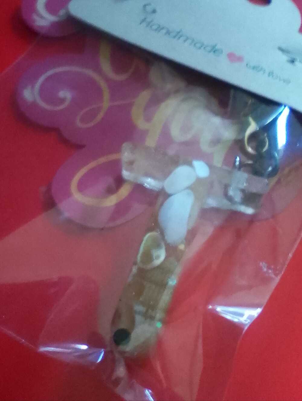 Handmade T Accessory Keychain - Beach Theme
